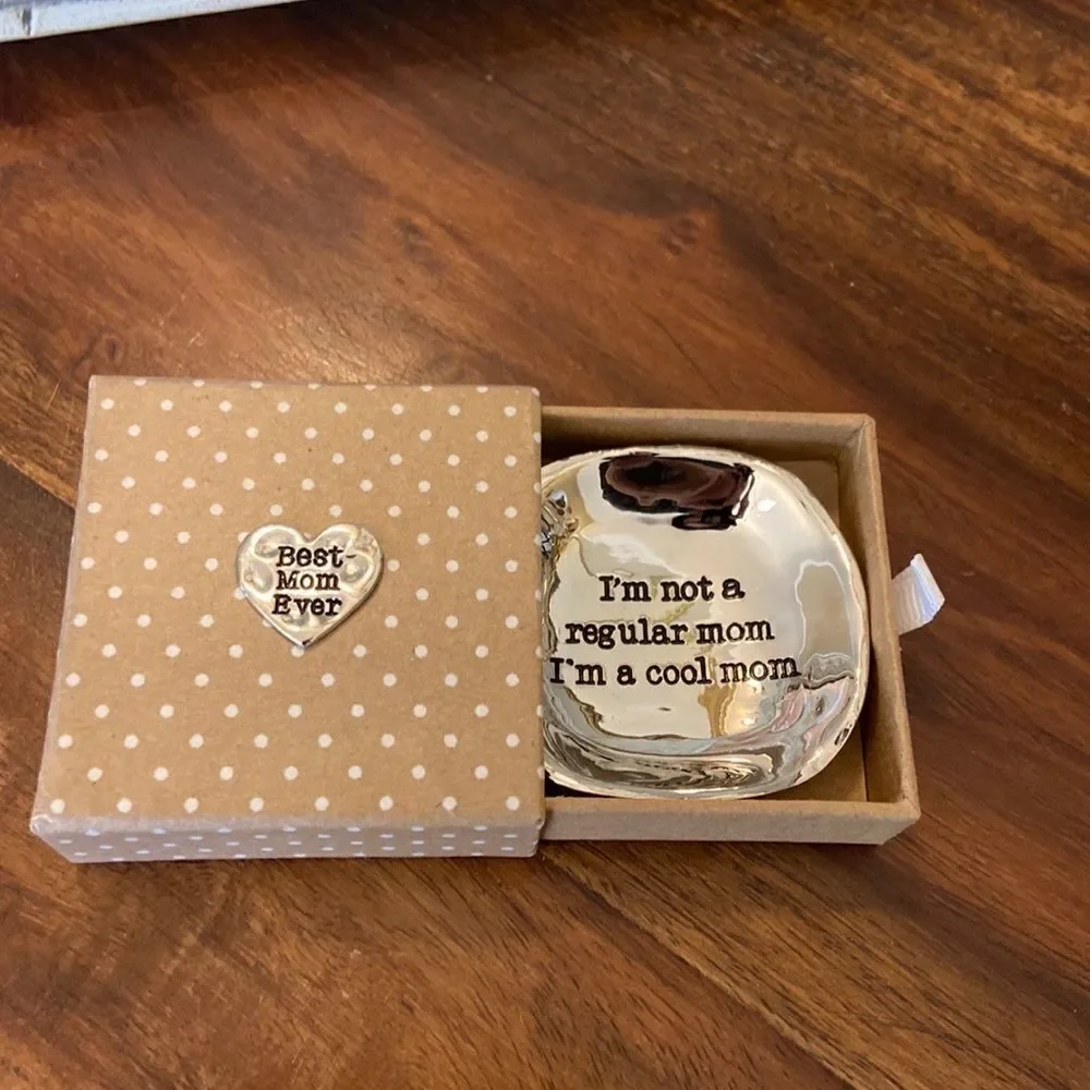 𝅺Mud Pie Mom Trinket Dish, NEW in box, Mothers Day - Picture 6 of 8